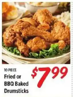 Rouses Fried or BBQ Baked Drumsticks offer