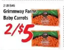 Rouses Grimmway Farms baby carrots offer