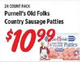 Rouses Purnell's Old Folks Country Sausage Patties offer