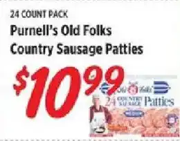 Rouses Purnell's Old Folks Country Sausage Patties offer