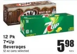 Ray's Food 7-up beverages offer