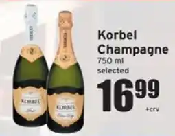 Ray's Food Korbel Champagne offer