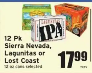 Ray's Food Sierra Nevada, Lagunitas or Lost Coast offer