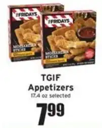 Ray's Food Tgif appetizers offer