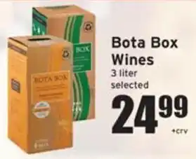 Ray's Food Bota Box Wines offer