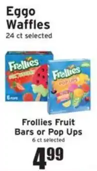 Ray's Food Frollies Fruit Bars or Pop Ups offer
