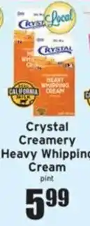 Ray's Food Crystal Creamery Heavy Whipping Cream offer