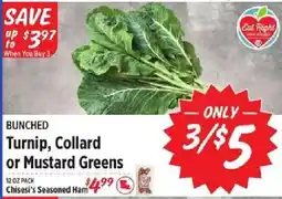 Rouses Chisesi's Seasoned Ham Turnip, Collard or Mustard Greens offer