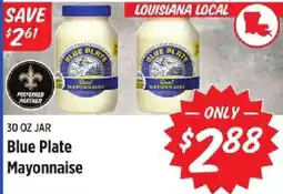 Rouses Blue Plate Mayonnaise offer