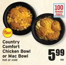 Ray's Food Country Comfort Chicken Bowl or Mac Bowl offer
