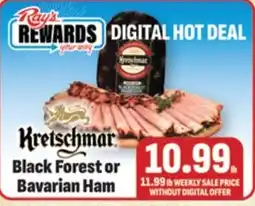 Ray's Food Kretschmar Black Forest or Bavarian Ham offer