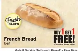 Ray's Food Fresh Baked French Bread loaf offer