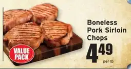 Ray's Food Boneless Pork Sirloin Chops offer