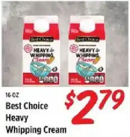Rouses Best Choice Heavy Whipping Cream offer