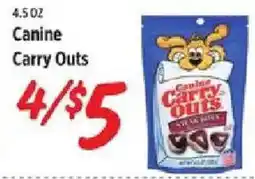 Rouses Canine Carry Outs offer