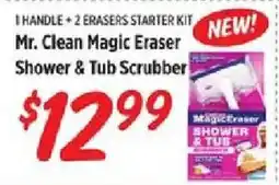 Rouses Mr. Clean Magic Eraser Shower & Tub Scrubber offer
