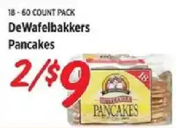 Rouses DeWafelbakkers Pancakes offer