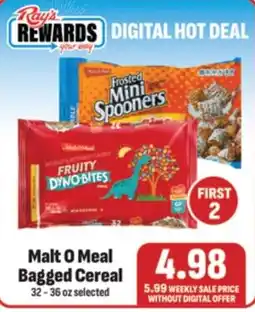 Ray's Food Malt O Meal Bagged Cereal offer