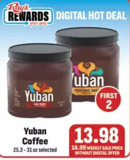 Ray's Food Yuban Coffee offer
