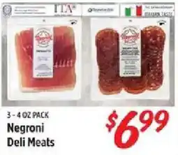 Rouses Negroni Deli Meats offer