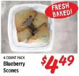 Rouses Blueberry Scones offer