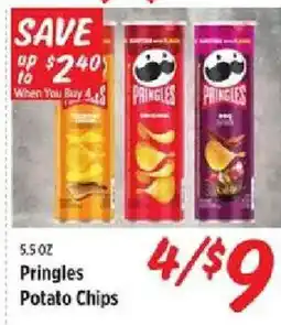 Rouses Pringles Potato Chips offer