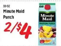 Rouses Minute Maid Punch offer