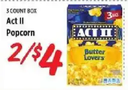 Rouses Act II Popcorn offer
