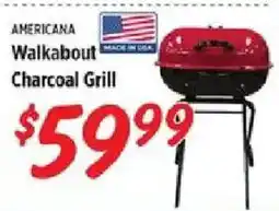 Rouses Americana walkabout charcoal grill offer