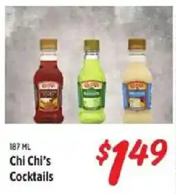Rouses Chi Chi's Cocktails offer