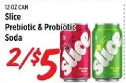 Rouses Slice Prebiotic & Probiotic Soda offer