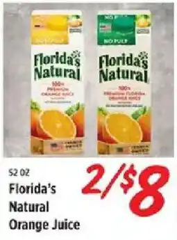 Rouses Florida's Natural Orange Juice offer