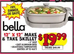Ollie's 12 X 12 MAKE & TAKE SKILLET offer