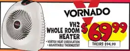 Ollie's VORNADO VH2 WHOLE ROOM HEATER offer