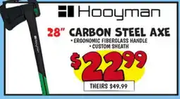 Ollie's 28 CARBON STEEL AXE offer