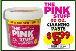Ollie's THE PINK STUFF 30 OZ. CLEANING PASTE offer