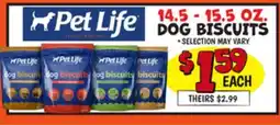 Ollie's PET LIFE DOG BISCUITS offer