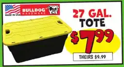 Ollie's 27 GAL. TOTE offer