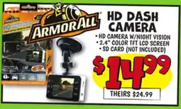 Ollie's ARMORALL HD DASH CAMERA offer