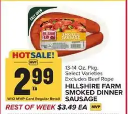 Food Lion Hillshire Farm Smoked Dinner Sausage offer