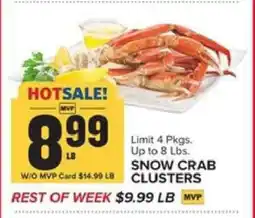 Food Lion Snow Crab Clusters offer