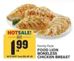 Food Lion Food Lion Boneless Chicken Breast offer