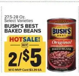 Food Lion Bush's Best Baked Beans offer
