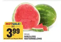 Food Lion Whole Seedless Watermelons offer
