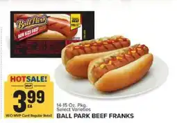 Food Lion Ball Park Beef Franks offer