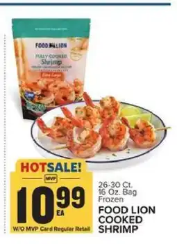 Food Lion FOOD LION COOKED SHRIMP offer