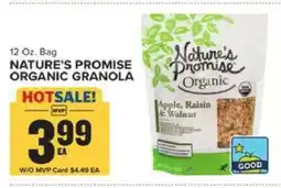 Food Lion NATURE'S PROMISE ORGANIC GRANOLA offer
