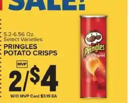 Food Lion Pringles Potato Crisps offer