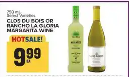 Food Lion CLOS DU BOIS OR RANCHO LA GLORIA MARGARITA WINE offer