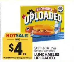 Food Lion Lunchables Uploaded offer